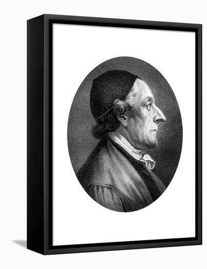 Johann Kaspar Lavater, Swiss Physiognomist and Theologian-J Chapman-Framed Premier Image Canvas