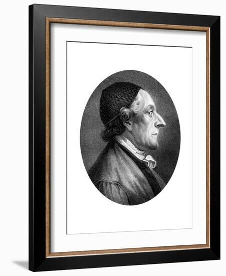 Johann Kaspar Lavater, Swiss Physiognomist and Theologian-J Chapman-Framed Giclee Print