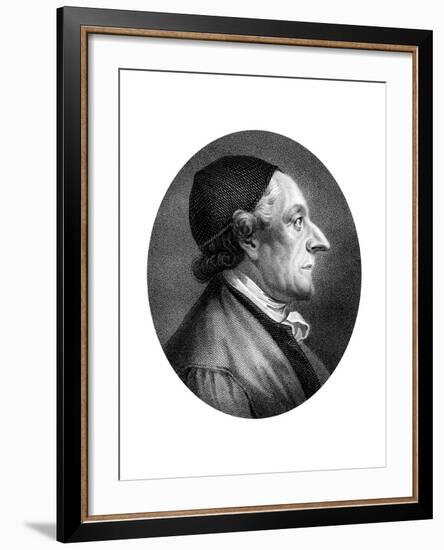 Johann Kaspar Lavater, Swiss Physiognomist and Theologian-J Chapman-Framed Giclee Print