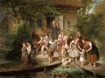 After School, Spree Forest-Johann Kretzschmer-Premier Image Canvas