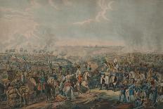 After the Battle of the Nations: Prince Schwarzenberg Bringing News of Victory on October 18, 1813-Johann Lorenz Rugendas the Younger-Framed Premier Image Canvas