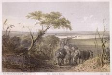 The North Side of Timbuktoo, from "Les Voyages En Afrique" by Heinrich Barth Published in 1857-Johann Martin Bernatz-Premium Giclee Print