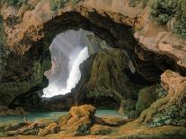 The Grotto of Neptune in Tivoli, 1812-Johann Martin von Rohden-Premier Image Canvas