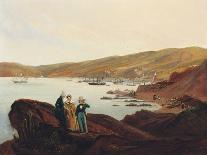 Santiago De Chile from the Hill of Santa Lucia Looking to the West, 1841-Johann Moritz Rugendas-Giclee Print