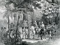 Captain of the Forest with a Prisoner, 1827-35-Johann Moritz Rugendas-Giclee Print