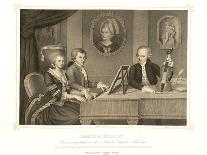 The Mozart Family, 1780-1781-Johann Nepomuk della Croce-Framed Giclee Print