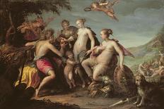 Bacchus, Ceres and Amor-Hans von Aachen-Giclee Print