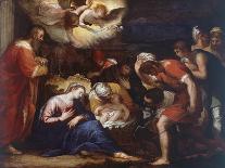 Nativity, Painting-Johann Rottenhammer-Framed Giclee Print