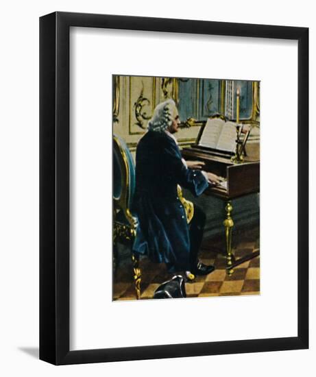 'Johann Sebastian Bach 1685-1750. - Ausichnitt aus dem Gemälde von Carl Röhling', 1934-Unknown-Framed Giclee Print