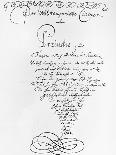 Autograph of the Partita 'sei Gegruesset, Jesu Guetig'-Johann Sebastian Bach-Giclee Print