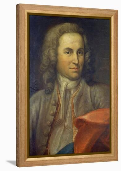 Johann Sebastian Bach-Unbekannter Meister-Framed Premier Image Canvas
