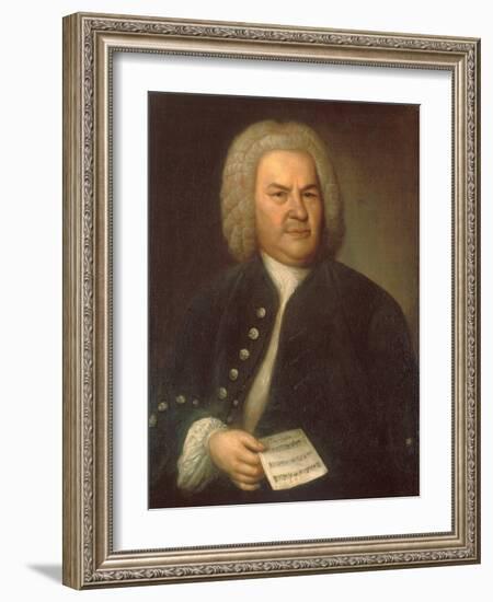 Johann Sebastian Bach-Elias Gottlob Haussmann-Framed Giclee Print