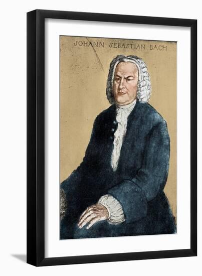 Johann Sebastian Bach-Emil Orlik-Framed Giclee Print