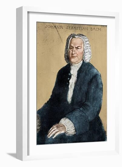 Johann Sebastian Bach-Emil Orlik-Framed Giclee Print