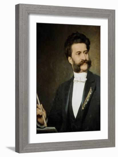 Johann Strauss (1825-1899)-null-Framed Giclee Print