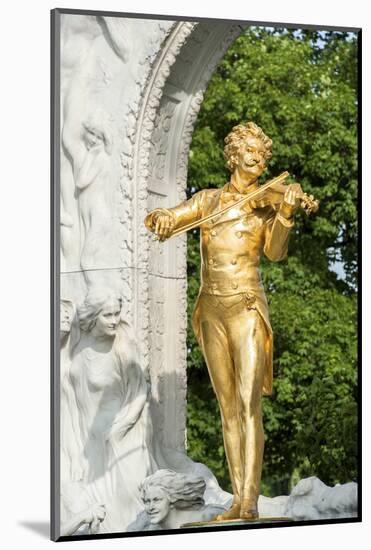 Johann Strauss Monument, Vienna, Austria-Jim Engelbrecht-Mounted Photographic Print