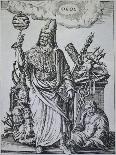 Hermes Trismegistus Book Illustration-Johann Theodor de Bry-Giclee Print