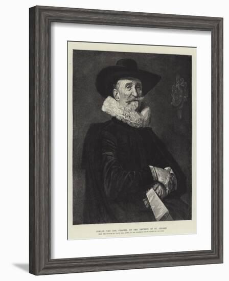 Johann Van Loo, Colonel of the Archers of St George-Frans Hals-Framed Giclee Print