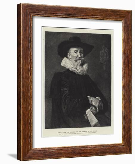 Johann Van Loo, Colonel of the Archers of St George-Frans Hals-Framed Giclee Print