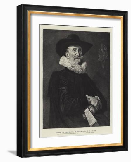 Johann Van Loo, Colonel of the Archers of St George-Frans Hals-Framed Giclee Print