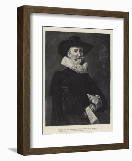 Johann Van Loo, Colonel of the Archers of St George-Frans Hals-Framed Giclee Print