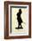 Johann Wolfgang Von Goethe German Writer and Scientist in Silhouette-null-Framed Photographic Print