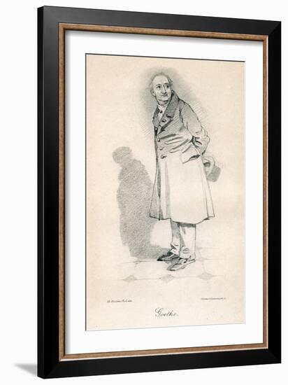 Johann Wolfgang von Goethe-Daniel Maclise-Framed Giclee Print