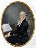 Joseph Haydn at the piano-Johann Zitterer-Premier Image Canvas