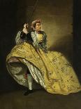 David Garrick as John Brute in the 'Provok'D Wife' by Vanbrugh, Drury Lane, 1763-Johann Zoffany-Framed Giclee Print