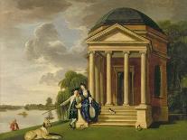 David Garrick as John Brute in the 'Provok'D Wife' by Vanbrugh, Drury Lane, 1763-Johann Zoffany-Giclee Print