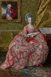 Archduchess Maria Christine Habsburg-Lothringen (1742-98), Daughter of Empress Maria Theresa of Aus-Johann Zoffany-Giclee Print
