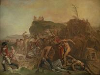 The Death of Captain James Cook, 14 February 1779, C.1795 (Oil on Canvas)-Johann Zoffany-Giclee Print