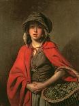 The Watercress Girl-Johann Zoffany-Giclee Print