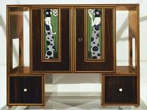 Art Deco Cabinet with Enamel Plaques-Johanna Peller-Hollmann-Framed Giclee Print