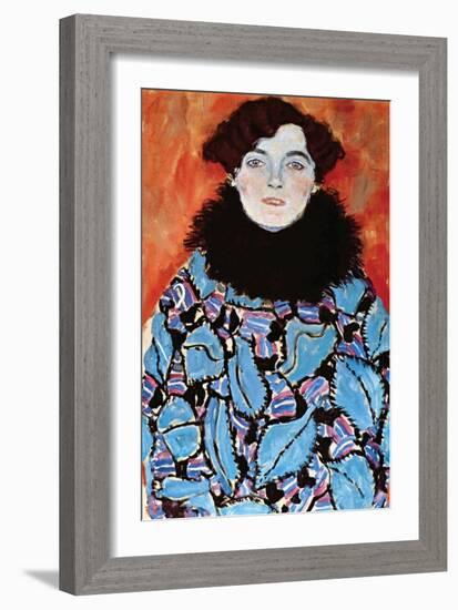 Johanna Staude-Gustav Klimt-Framed Art Print