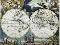 Orbis Terrarum Nova Et Accuritissima Tabula-Johanne A. Loon-Framed Giclee Print