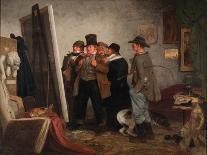 Country Connoisseurs, 1855-Johannes Adam Simon Oertel-Framed Premium Giclee Print