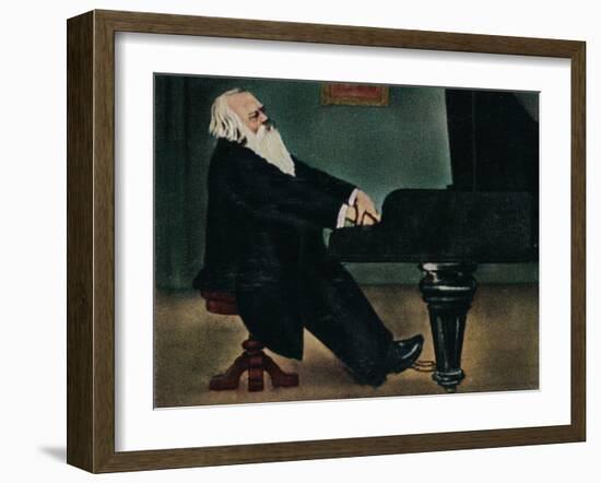 'Johannes Brahms 1833-1897', 1934-Unknown-Framed Giclee Print