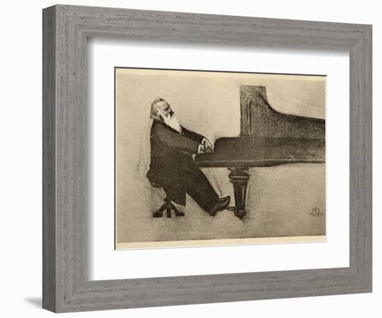 Johannes Brahms German Musician--Framed Photographic Print