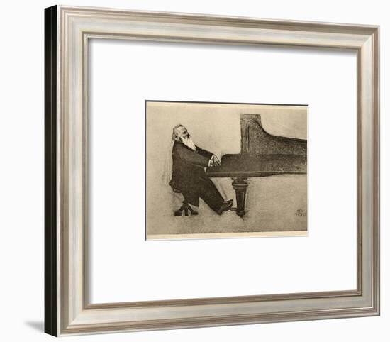 Johannes Brahms German Musician-null-Framed Photographic Print