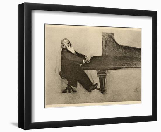 Johannes Brahms German Musician--Framed Photographic Print