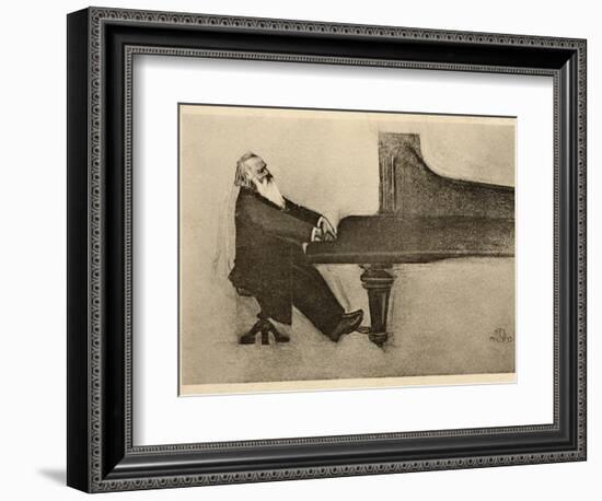 Johannes Brahms German Musician--Framed Photographic Print