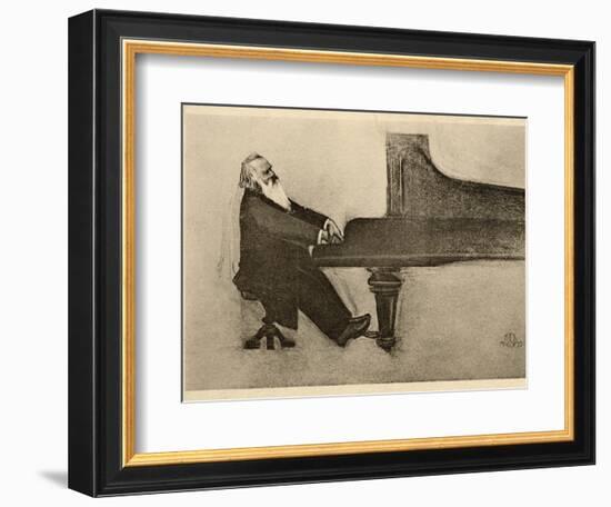 Johannes Brahms German Musician--Framed Photographic Print