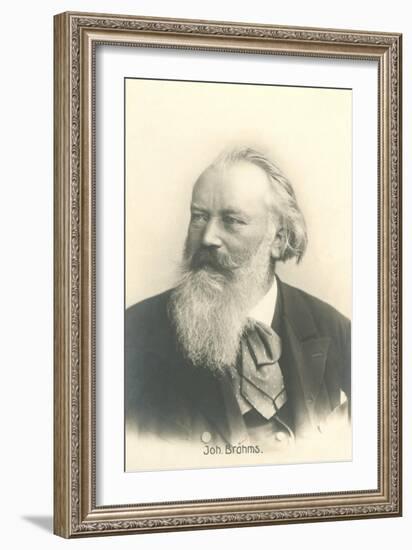 Johannes Brahms-null-Framed Premium Giclee Print