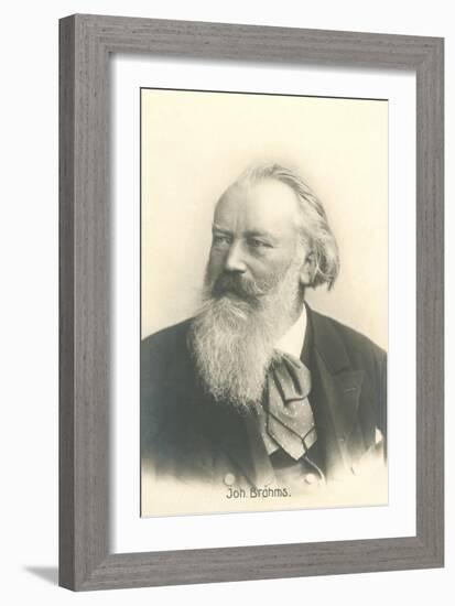 Johannes Brahms-null-Framed Premium Giclee Print