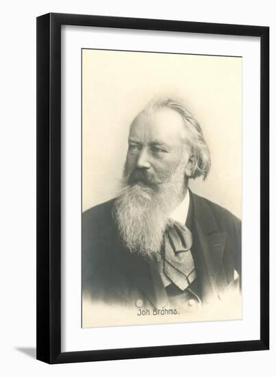 Johannes Brahms-null-Framed Art Print