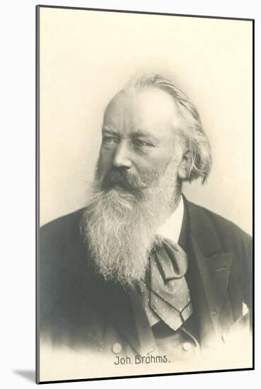 Johannes Brahms-null-Mounted Art Print