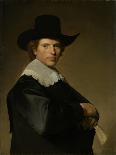 Portrait of Dirck, Johannes or Jacobus Wallis-Johannes Cornelisz Verspronck-Art Print