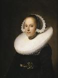 Portrait of Maria Van Strijp-Johannes Cornelisz Verspronck-Framed Art Print