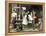 Johannes Gutenberg Examining a Proof-null-Framed Premier Image Canvas